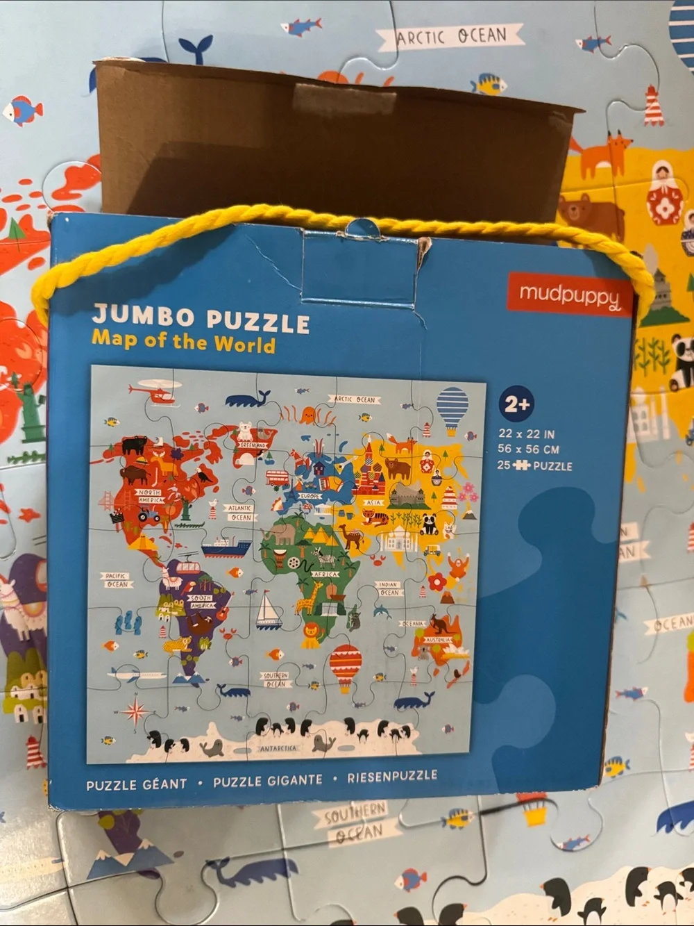 Mudpuppy jumbo puzzles